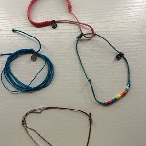 4 random pura vida bracelets for the price of one